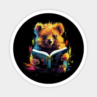 Quokka Reads Book Magnet